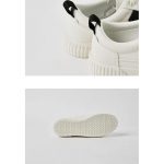 کفش اسپرت سفید مشکی 12389 - تصویر 21